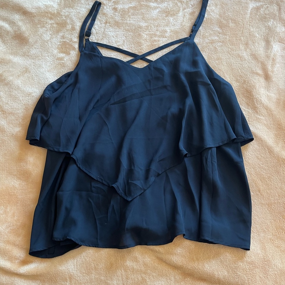 Elegant Black Women's Top